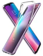 Spigen Crystal Clear TPU Liquid Crystal Fit Back Cover Case For Xiaomi Mi 9