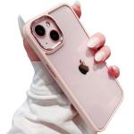 INNOPACE Stylish and Elegant Safe Back Cover for iPhone 12 | Pink