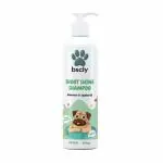 Bscly Short Shine Dog Shampoo with Aloevera & Jojoba Oil - 100ml | Anti Tick & Flea | Puppy Safe | Natural Pet Care