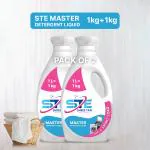 STE SHREE TAPI ENTERPRISE Master Detergent liquid Top And Front Load Liquid Detergent (1KG + 1KG)