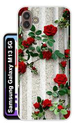 Snazzy Multicolor Silicon Shock Proof Back Cover for Samsung Galaxy M13 5G