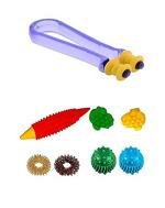 AHCS India Aci Acupressure Finger Care Massager AHCS Rings Power Balls Power Thumbs Reflexology Chart For Hand Feet