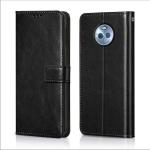 BINTAGE Flip Cover for Motorola Moto X4 (Black, Magnetic Case, Pack of: 1)