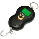 Right Gear 40Kg Smiley Mini Digital LCD Pocket Portable Hanging Kitchen With Tare Weighing Scale (Black)