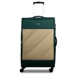 Carriall Slash Large Size Green Check-in Luggage