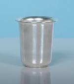 Sigaram 3.5 Inch German Silver Plain Glass for Serving or pooja K4144 Silver Plated