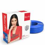Fybros Blue Copper 7 Amps Zero Halogen Flame Retardant 1 Sq Mm Wire Cable 90 Meter