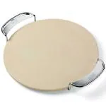 Weber Beige Ceramic Barbecue Stove BBQ Grill Pizza Stone 35.6 x 35.6 x 10.2 cm