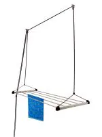 Rainbow Drywell Economy 5 Pipes 3 Feet Stainless Steel Roof / Ceiling Pulley Operated Cloth Dyrer / Clothes Hanger for Balcony / Passage / Bathroom