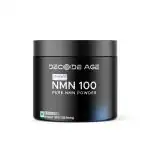 Decode Age Uthever NMN 100 - Premium Pure Sublingual NMN Powder for Enhanced Vitality, Cognitive Boost & Healthy Aging