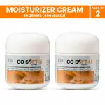 CO SOFT-U Cream with Urea, Lactic Acid & Essential Oils for Dry Skin Relief | Non-Comedogenic, Lightweight Moisturizer with Oil Control 80gm- Pack of 2