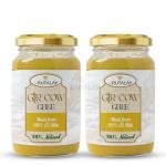 Vrutalay A2 Gir cow ghee 2 Liter (pack of 2) | Lab Tested | Perfect Aroma & Danedar Ghee | Curd-Churned | No Added Color and Preservatives, No Added Fragrance |Vedic Ghee | A2 Ghee Bilona Method | Desi cow ghee | Organic Ghee |