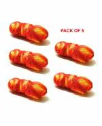 CREYENTES Nadachadi Handmade Red Thread Kalawa Nadachadi Cotton Wrist Band Pooja moli Raksha Sutra or Pujan, Havan, Worship, Diwali, Festival. Long_( Pack of 5 )