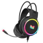 SEEKART Premium Monster Over-The-Ear Gaming Headeset with Noise Isolation and LED Lighting Effects