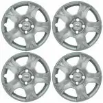 PRIGAN Ecosport 15 Inch Wheel Cover Silver (Bolt Fitting) (Set of 4 Pcs) for Eco Sport 15 inch ONLY