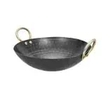 Vismay'S Silver Cast Iron Kadai 2 Liter