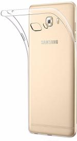 Leyon Transparent Rubber Back Cover For Samsung Galaxy On7