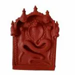 Prosperity Handmade Wall Decor | Showing Tile Showpiece | Molela Terracotta Wall Hanging | Classic Decorative Interior Exterior Terracotta Unique Crafted Nagraj for Wall Décor (Length 22.5 x Width 2.5 x Height 32.5 cm, Brown)