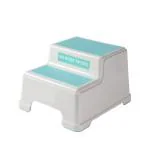 Safe-o-kid 2 Step Stool For Kids, Soft Grip For Safety As Bathroom & Kitchen Step Stool, Toilet Squat Stool Toilets Portable/ Comfortable, Foot Rest Stool For Potty Training Kids, Blue Pack of 1
