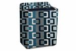 Stylista Waterproof Washing Machine Cover for Semi Automatic Top Load 9kg to 9.5kg Lattice Pattern Blue
