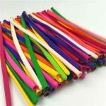 Party Midlinkerz Plastic Solid Animals Kit, Twisting Balloon with Air Pump and Latex Long Balloon (100 Pcs)