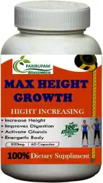 Prirupam MAX HEIGHT GROWTH AYURVEDICE CAPSULES-60 (Pack of 1)