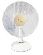 Bajaj Midiea Bt-07 Silent Operation 3 Blade Table Fan, 400 Mm, White