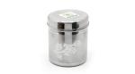 coconut Elegant Silver Stainless Steel Dabba Container - 500 ml