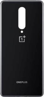 FRIENDZZWORLD Onyx Black Glass Back Panel For Oneplus 8 Glass