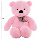 OSJS 3 feet pink teddy bear most beautiful teddy and cute and soft love teddy anniversary gift -