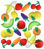 Toyshine Pack of 22 Fruit Treat Erasers for Children