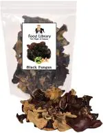 Food Library Black Chinese Fungus Mushrooms, 100 G (Pack Of 1)