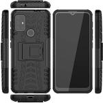 Wellwell Back Cover for motorola Moto G10 Power, Motorola Moto G30 (Black, Shock Proof) | Back Cover | Black Mobile Cover | Plastic Mobile Cover