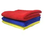 ShopiMoz Microfiber Cloth 3 Piece Towel Set, Multi-Purpose Super Soft Absorbent Cleaning Towels for Home, Kitchen, Car, Cleans & Polishes Everything in Your Home (Multicolors)