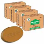 SADRISHI Home Made Skin Care Soap Multani Mitti Soap - fights skin infections, Allergy,itching with lime like fragrance for daily bathing - Pack of 4 (4x100gms)