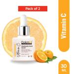 DOKMAI LONDON Vitamin C Hyaluronic Acid Serum Reduce Dark spots even skin tone brighten up complexion for all skin types (30 ml) Pack of 2