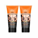 Alite Men Hair Removal Cream Pack of 2(Each 60gm) Natural Painless Hair Remove|Skin friendly|Hydrate|Moisturize Cream For back|shoulder|chest|arms|armpits|legs