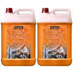 Fivanta Dishwash Liquid 10 Liter Orange Fast Cleansing Action With Long-Lasting Refreshing, Leaves No Residue