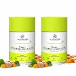 NUTRI HERBS Turmeric Curcumin Capsules - Natural Anti-Inflammatory & Joint Support (60 Capsules Pack of 2)