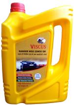 VISCUS Ranger MGO 20W50 SM Engine Oil (5 L) for Petrol/CNG Car, Jeep, SUVS etc.