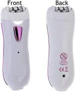 SDMS Rechargeable Double Razor Shaver Instant Painless Body Hair Remover Trimmer For Hands and Legs