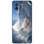 GADGETSWRAP Printed Vinyl Skin Sticker for Vivo iQoo Neo 6 (5G) - the big wave