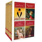 Worlds Greatest Classics (Set of 4 Books) - Pride and Prejudice, Wuthering Heights, Great Gatsby, Picture of Dorian Gray