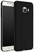 XOVO Back Cover for Samsung Galaxy C9 Pro (Black, Dual Protection, Silicon)