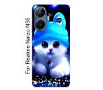 SillyStore Multicolor Silicon Grip Case Mobile Back Cover for realme Narzo N55