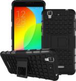 Mcase Rubber, Plastic Black Back Cover For Yu Yureka