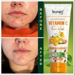 KURAIY Vitamin C Facial Cleanser Face Washing Remove Blackhead Face wash