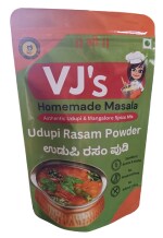 VJS HOMEMADE MASALA - Udupi Rasam Masala Powder 200 grams, Zip Lock Pack