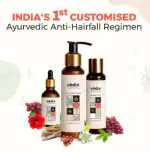 Vedix Customised Ayurvedic Hair Care shampoo oil and serum