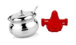 Buy BLUE WONDER Stainless Steel Multipurpose Ghee Pot/Pickle Container ...